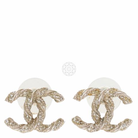 Sell Chanel CC Earrings - Gold | HuntStreet.com